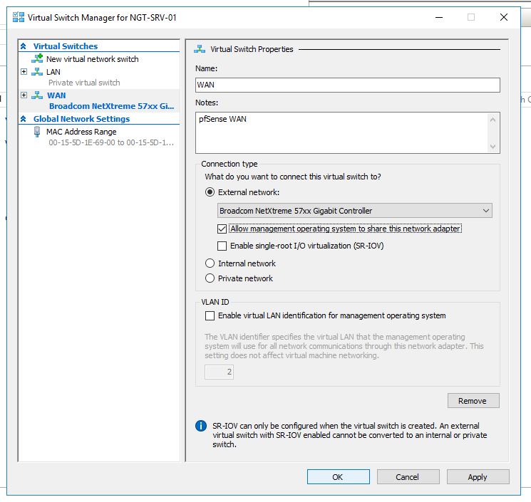 Virtual switch config 3