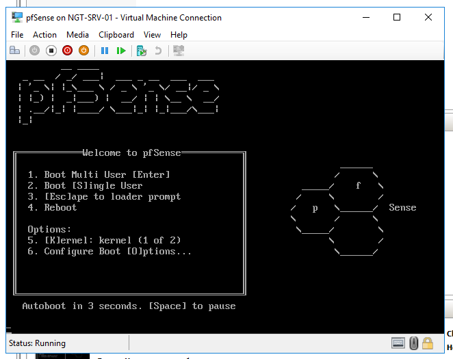 Installing pfSense 1